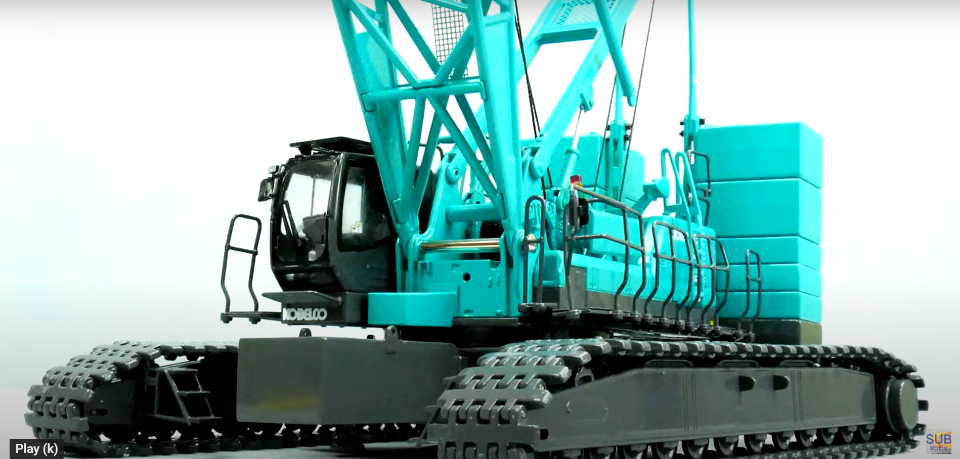 Tonkin Replica's 1/50 scale model of the Kobelco 7250S Crawler