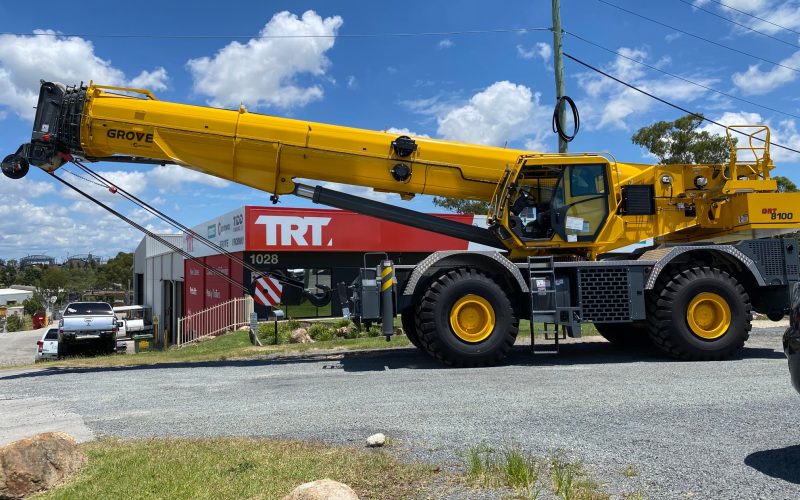 TRT Australia's Rough terrain crane