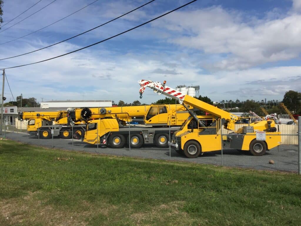 cranes in QLD