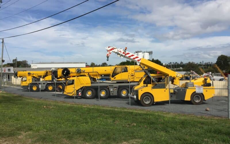 cranes in QLD