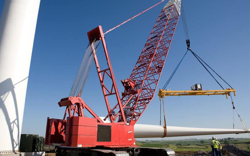 manitowoc crawler crane in australia