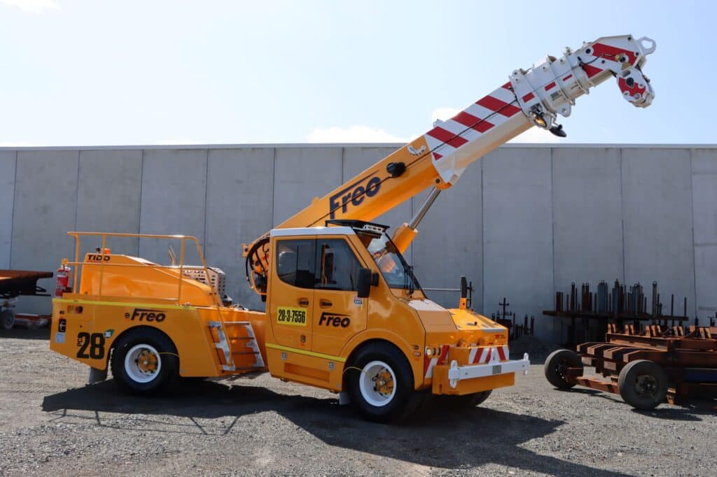 FREO pick and carry crane in Australia