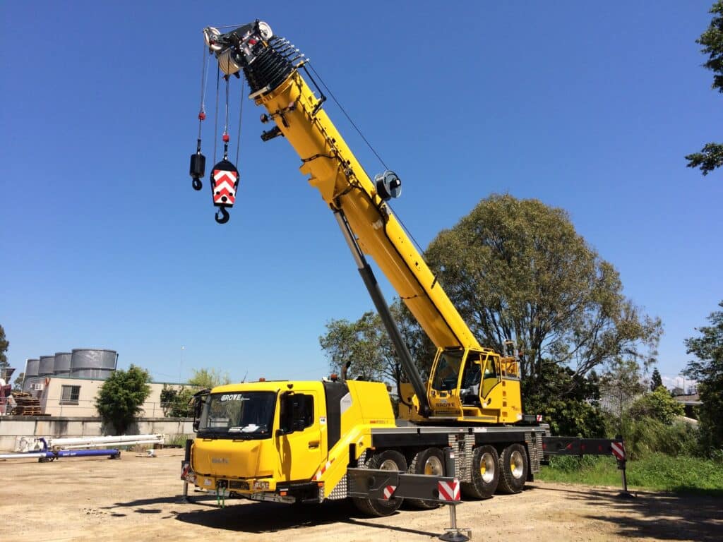 all terrain crane in australia