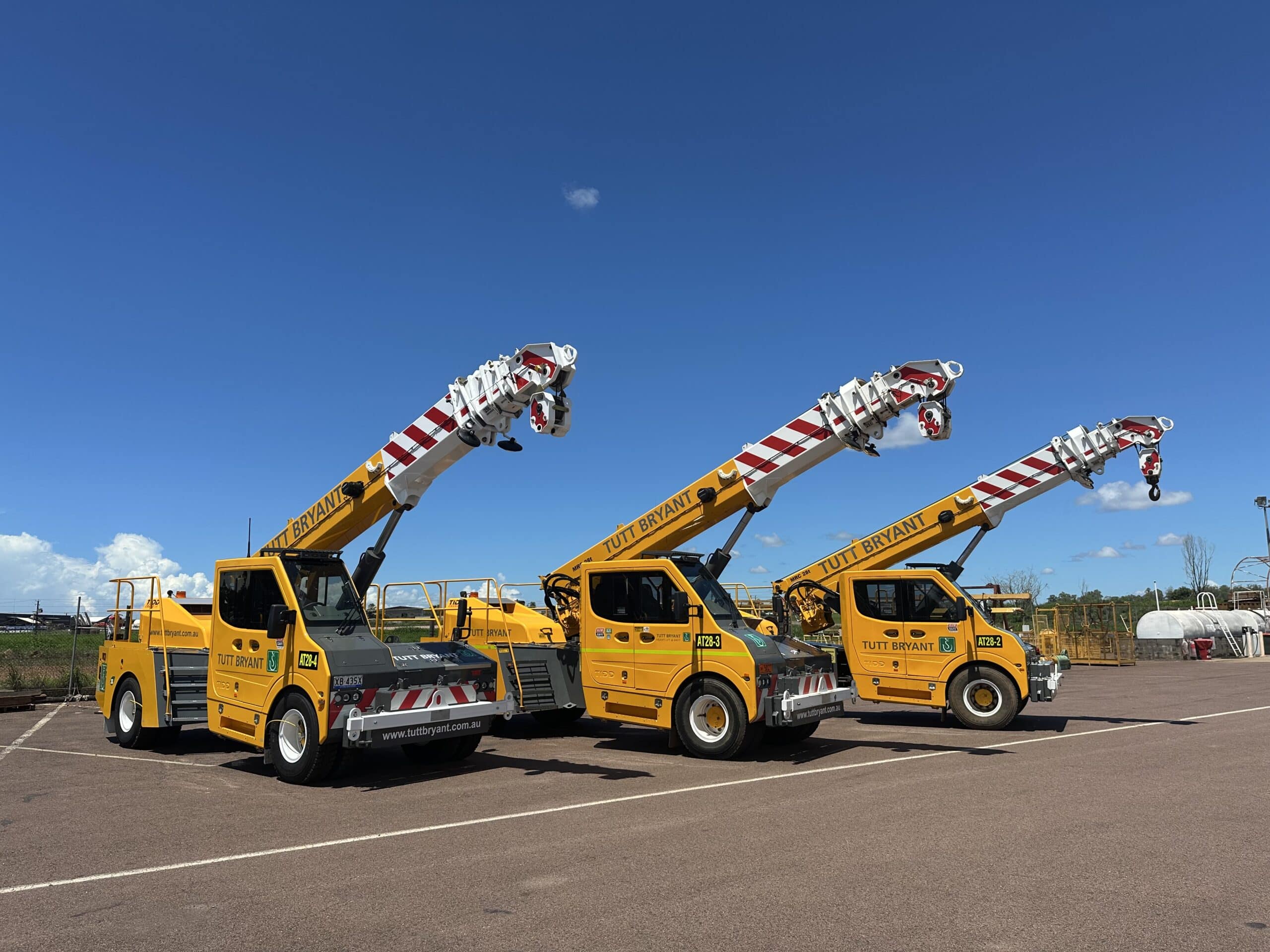 tidd crane fleet in australia
