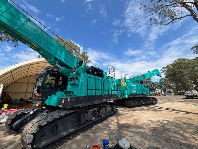 telescopic boom crane in australia